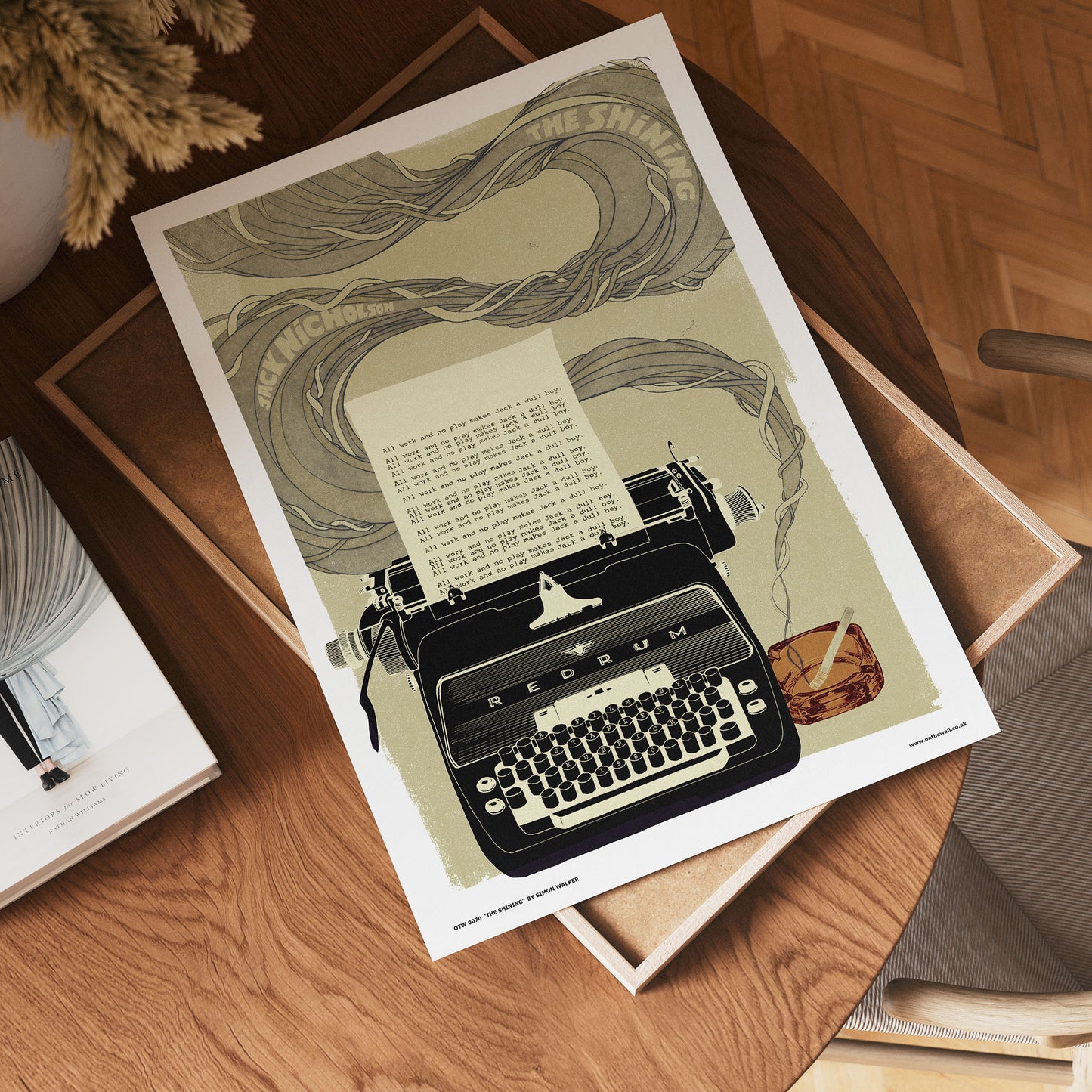 The Shining Poster Art Print (Stanley Kubrick) (OTW70) 30x40cm