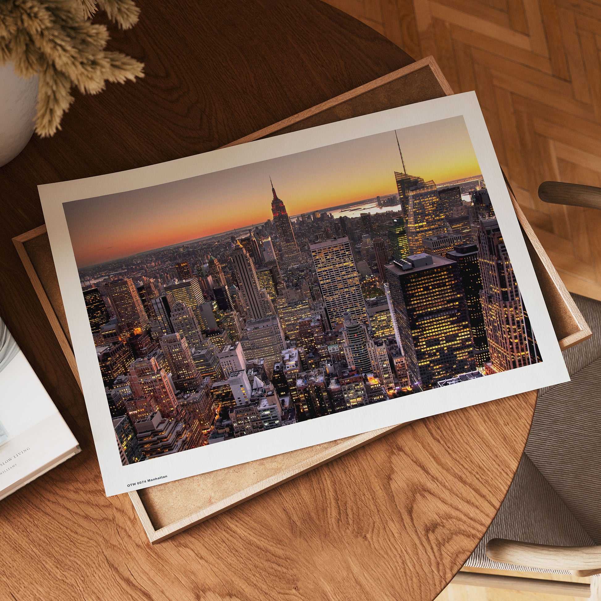Manhattan New York Poster Art Print 30x40cm