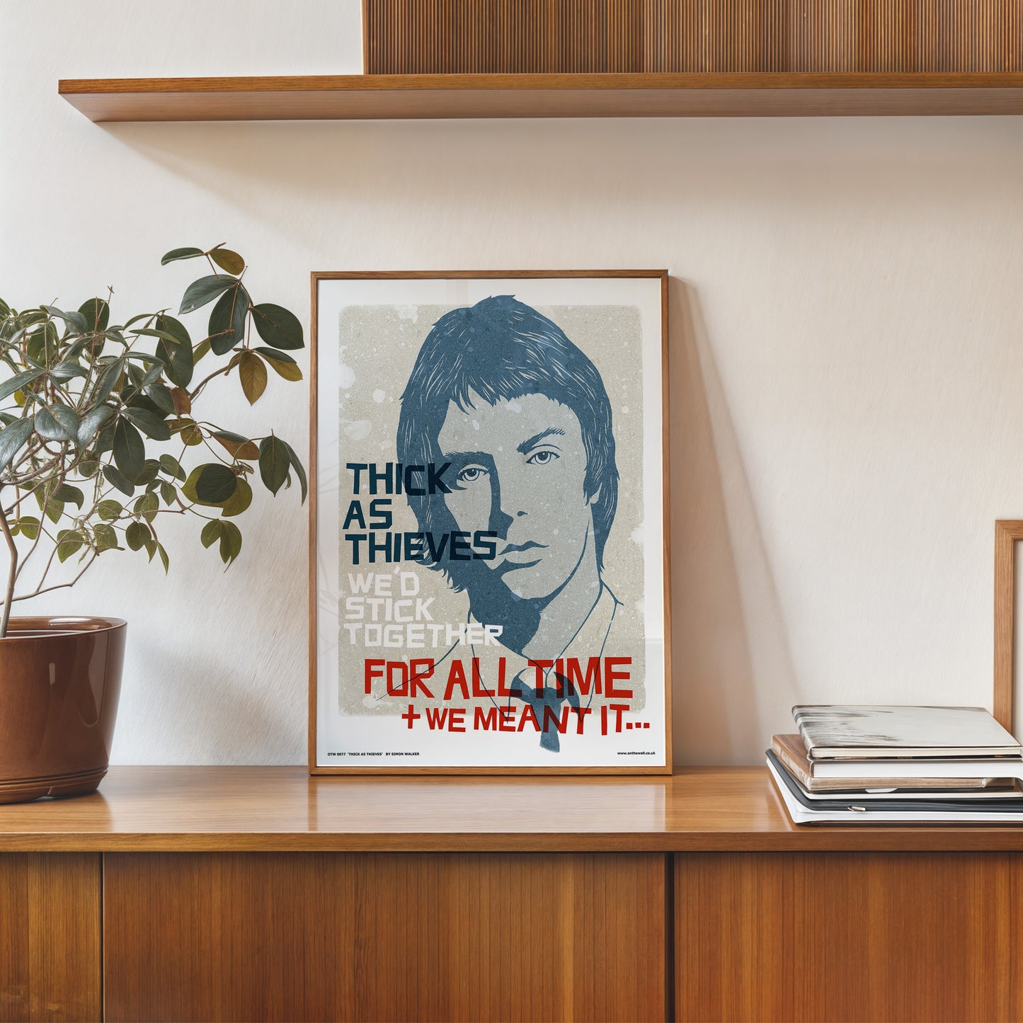 Paul Weller The Jam Poster Art Print 30x40cm