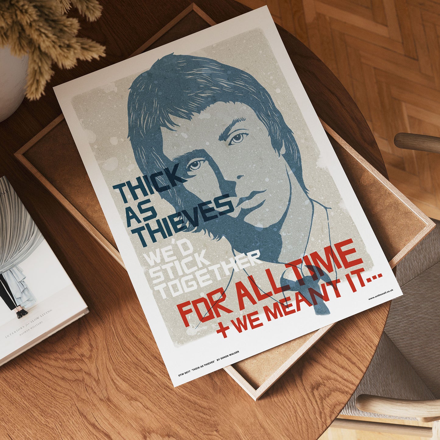 Paul Weller The Jam Poster Art Print 30x40cm