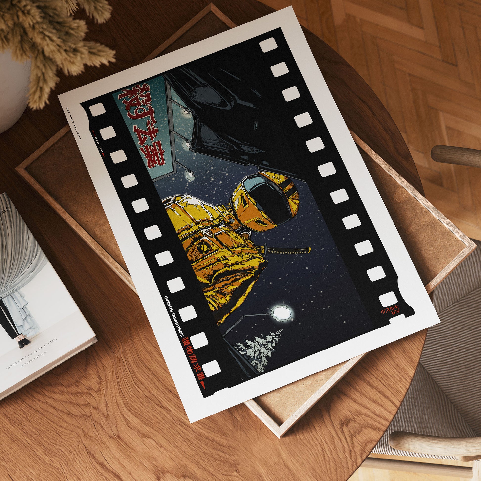 Kill Bill Trunk Shot Movie Poster Art Print by  40x30cm