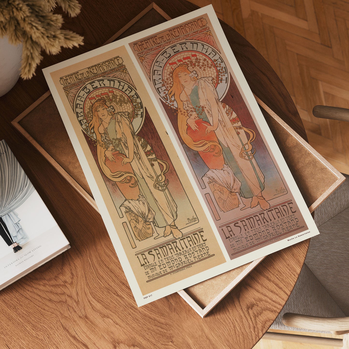 Art nouveau Poster Art Print by AlphonseMucha La Samaritaine Poster Art Print 30x40cm