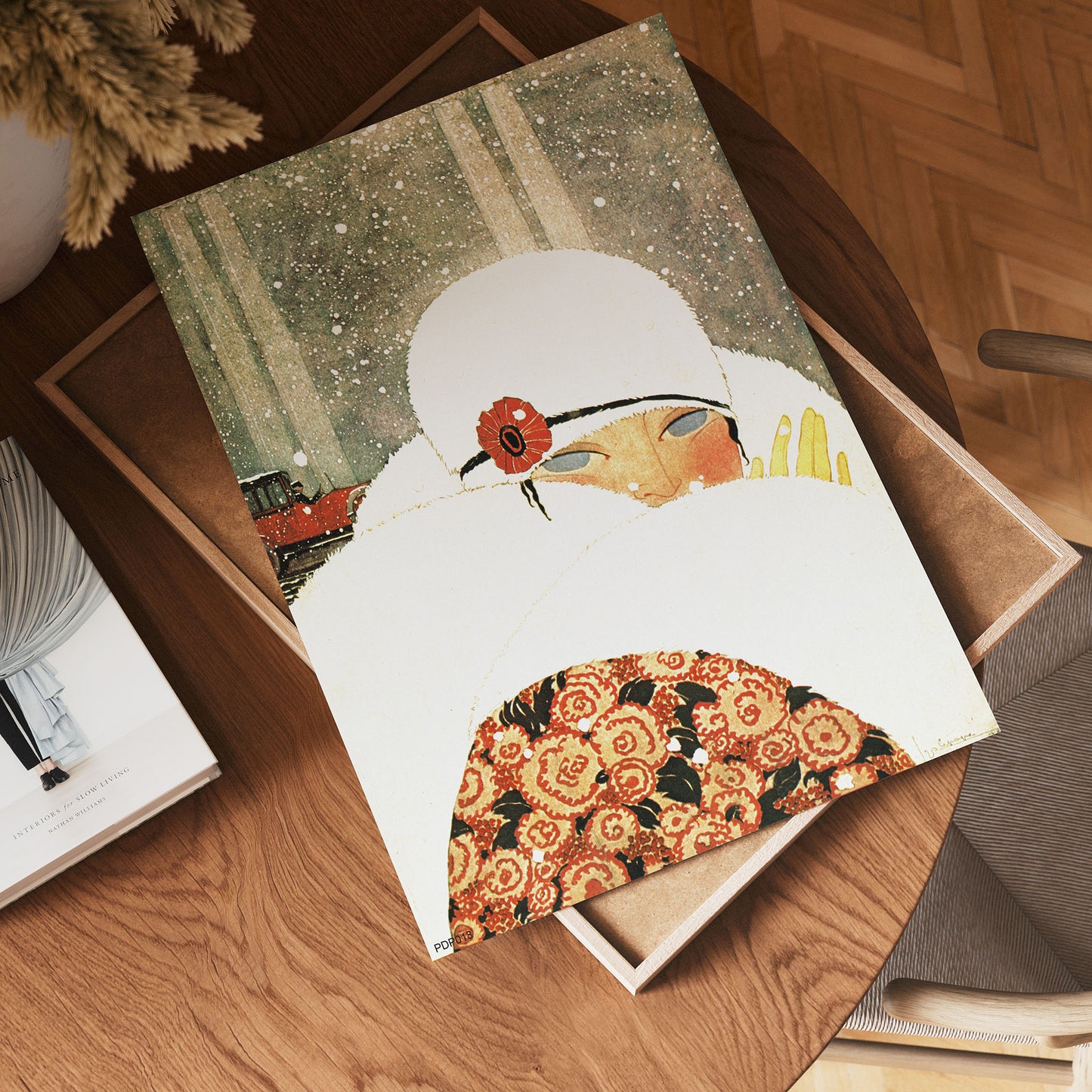 Georges Lepape Fashion Art Print Featured on Vogue Cover January 1919