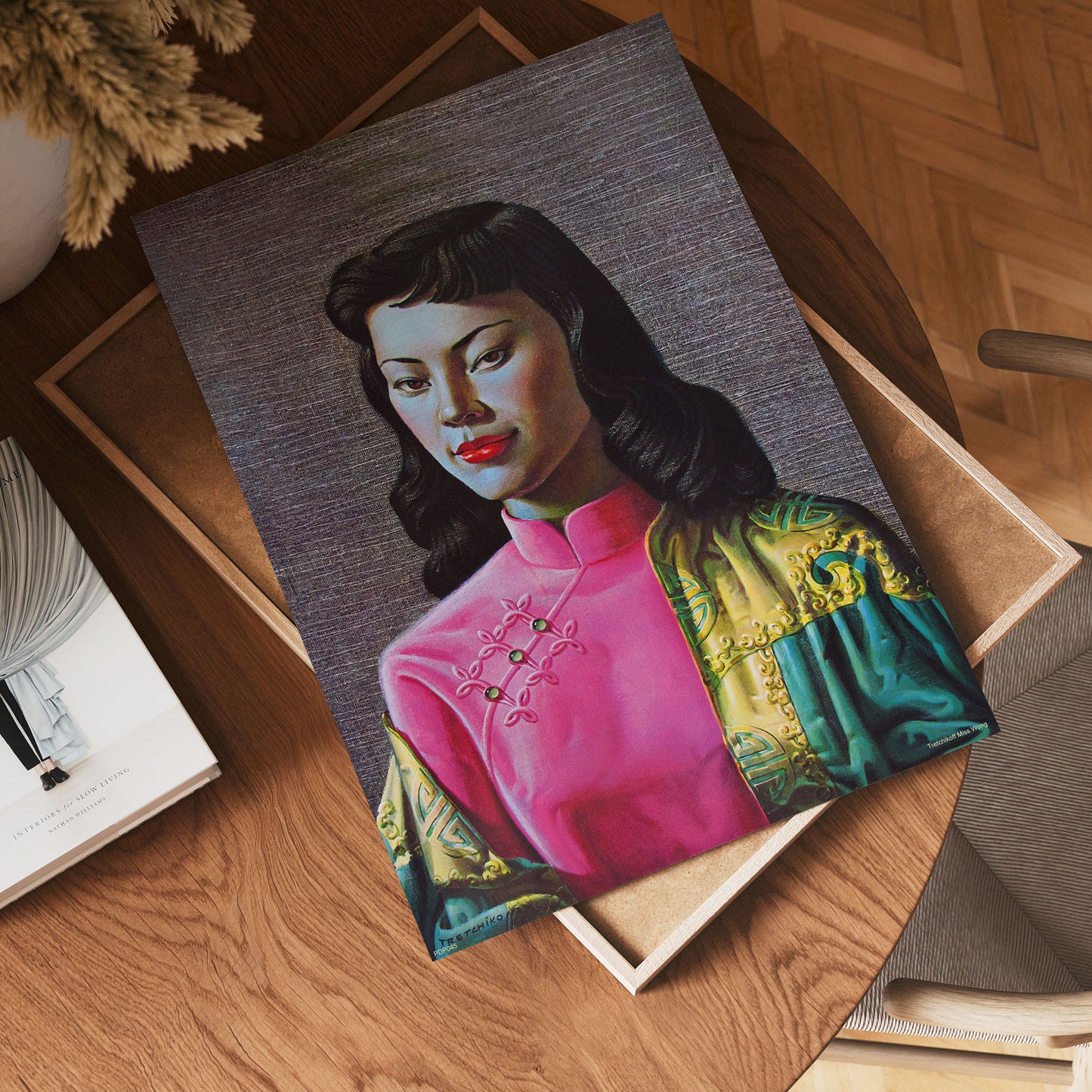 Vladimir Tretchikoff Miss Wong Art Print Poster 30x40cm