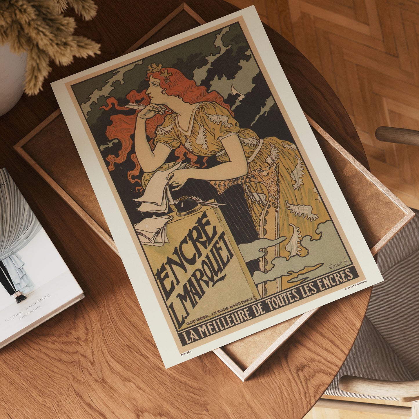 Art nouveau Poster Art Print by Grassetl' Marquet Poster Art Print 30x40cm