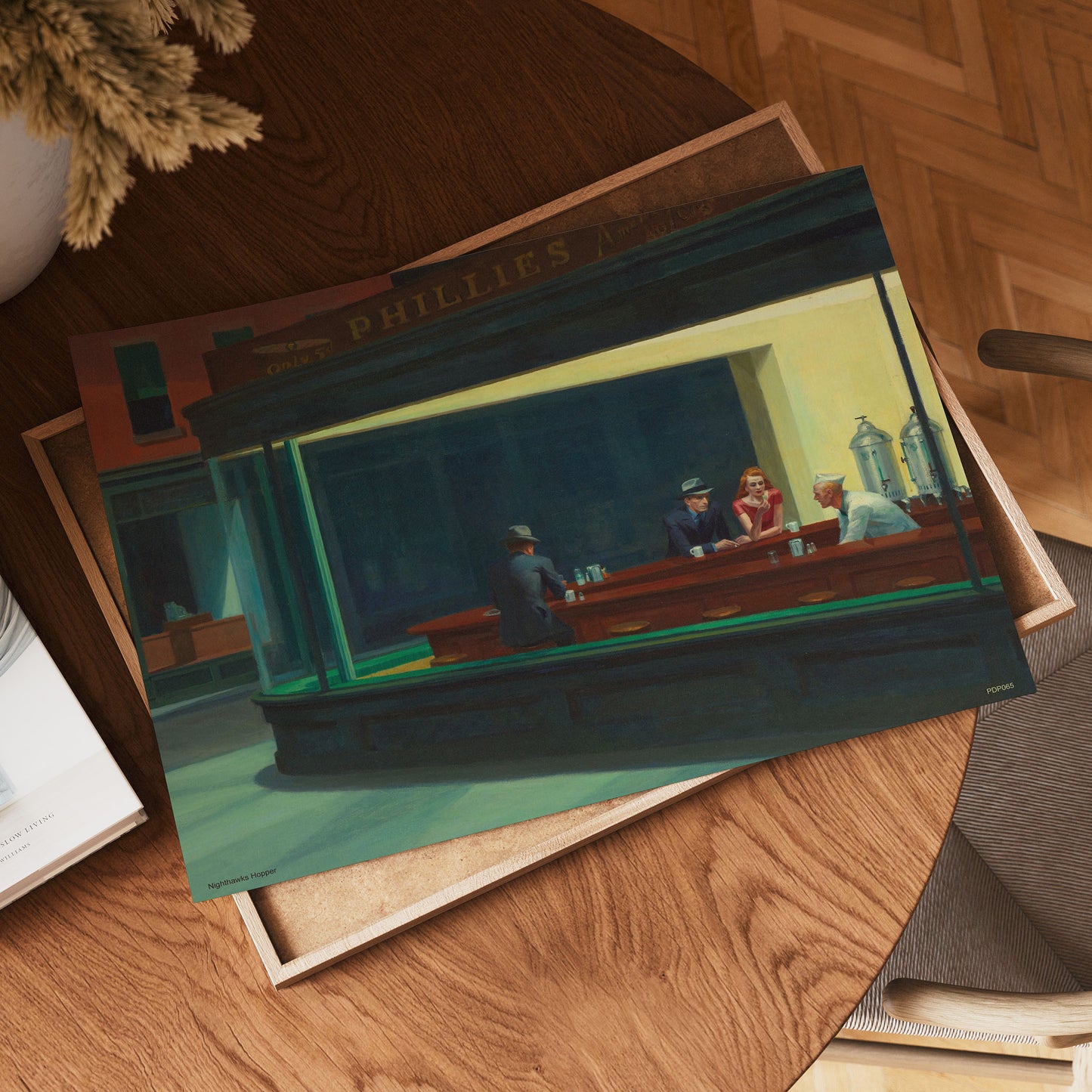 Edward Hopper Nighthawks Art Print Poster 30x40cm