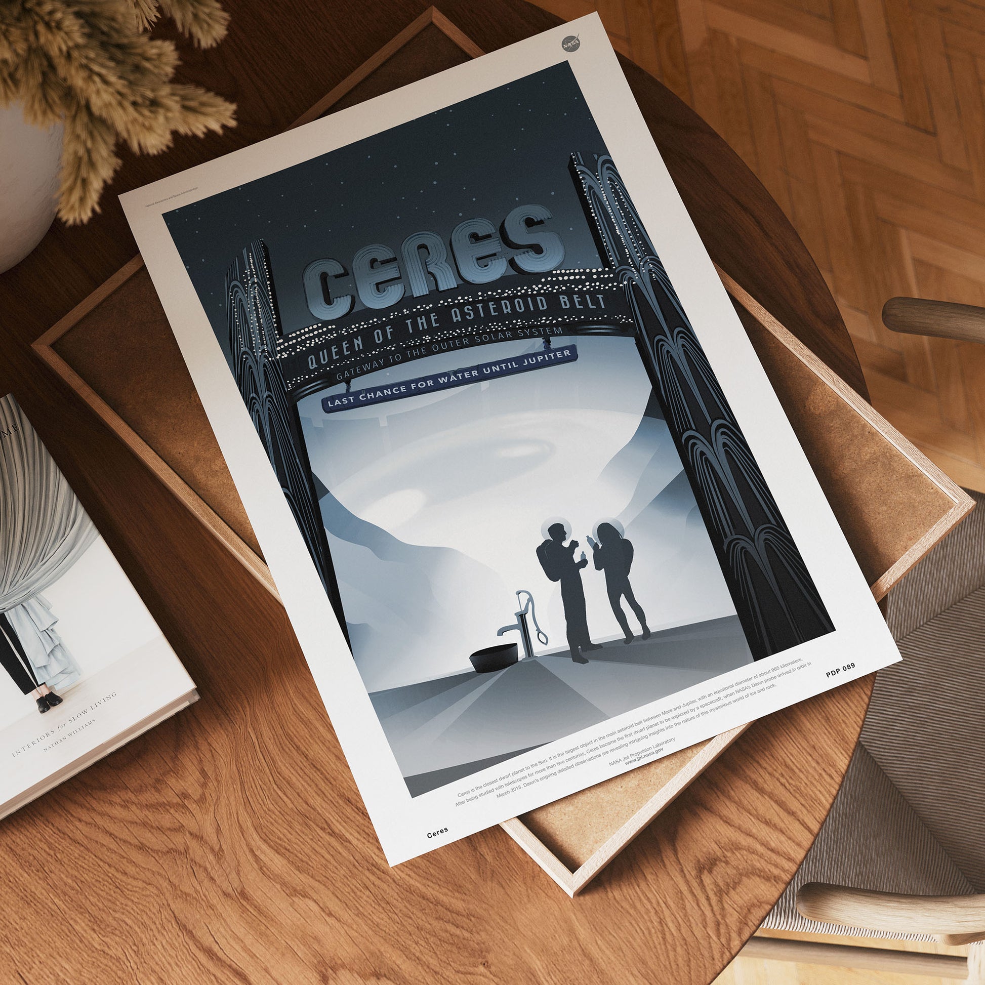 Ceres Nasa Space exploration 30x40cm Art Poster Print