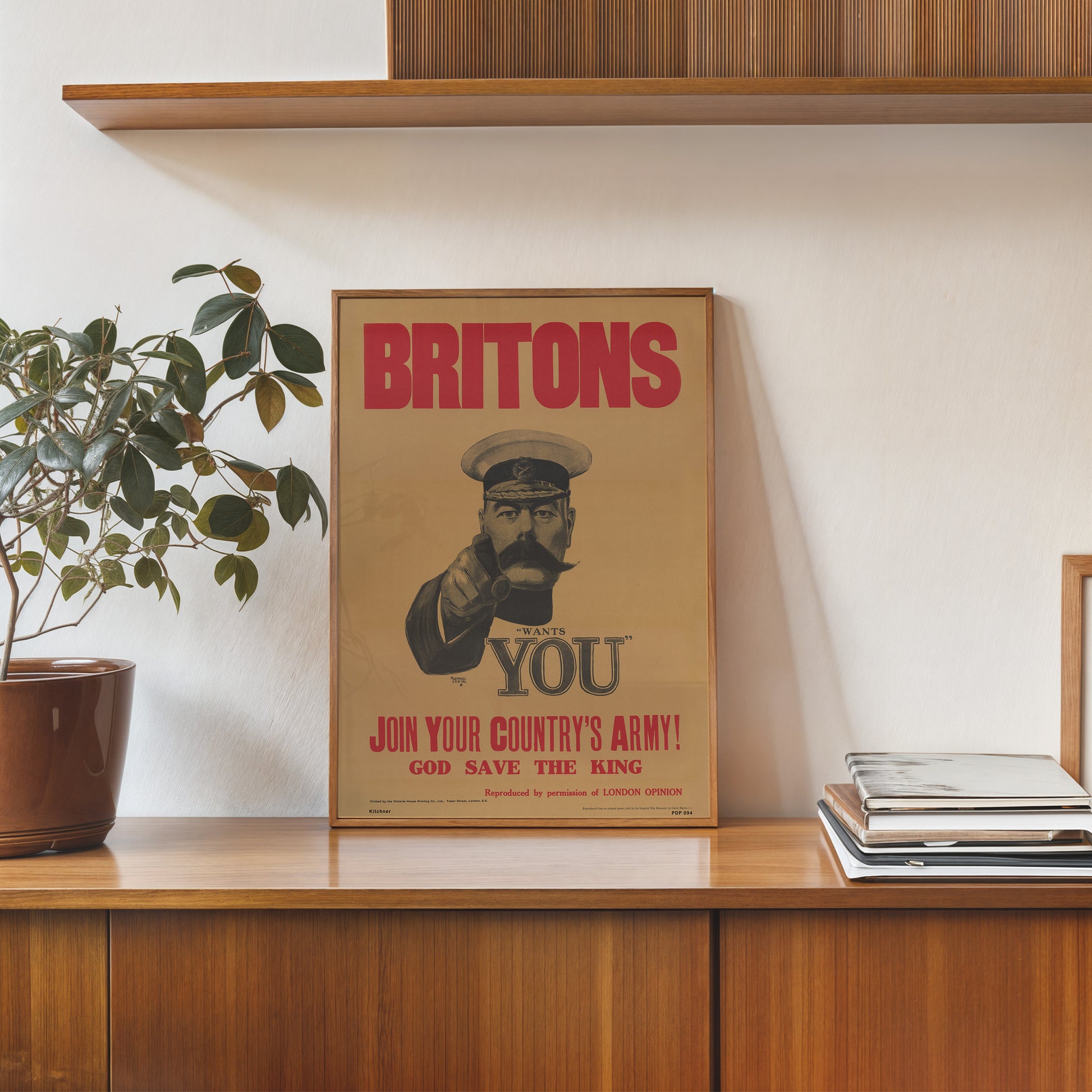 Kitchner War propoganda 30x40cm Art Poster Print