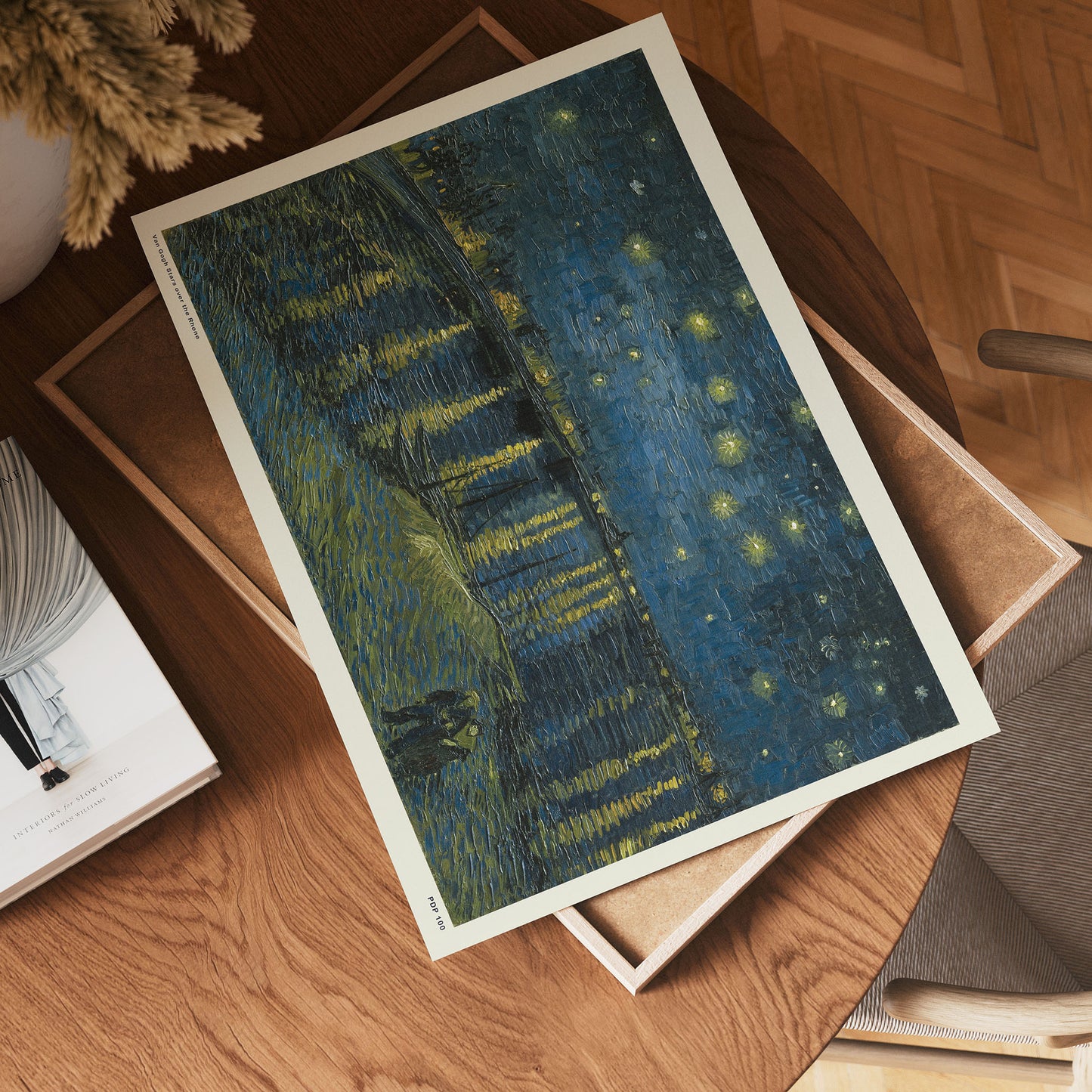Van Gogh Stars over the Rhone 30x40cm Art Poster Print