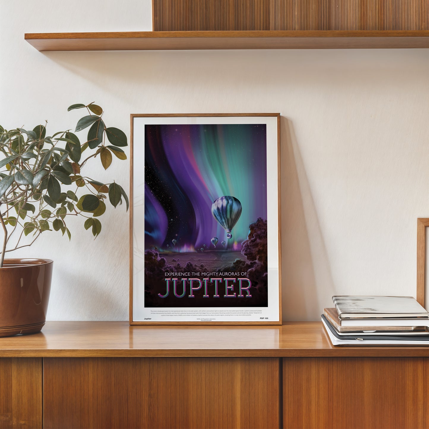 Jupiter Nasa Space exploration 30x40cm Art Poster Print