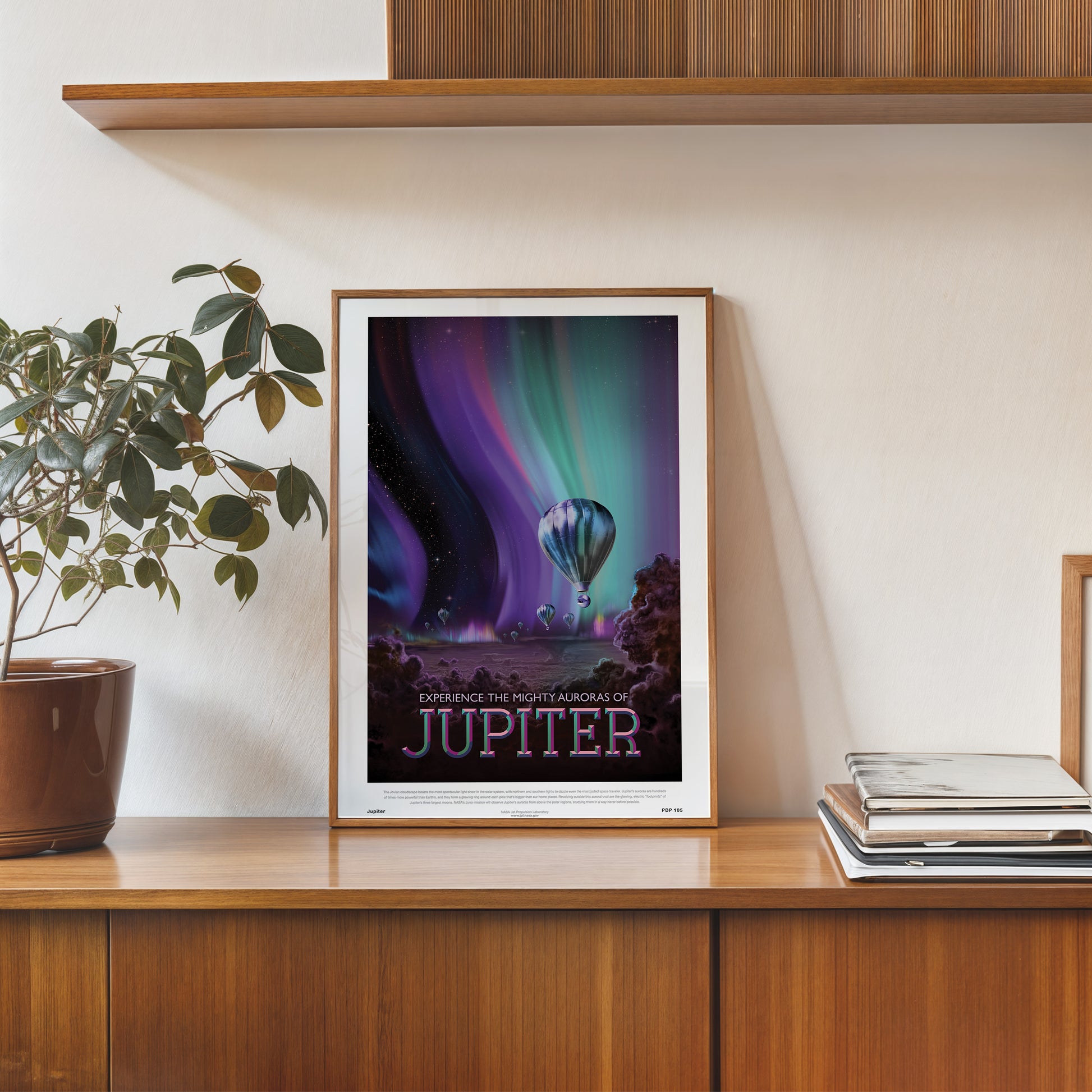 Jupiter Nasa Space exploration 30x40cm Art Poster Print