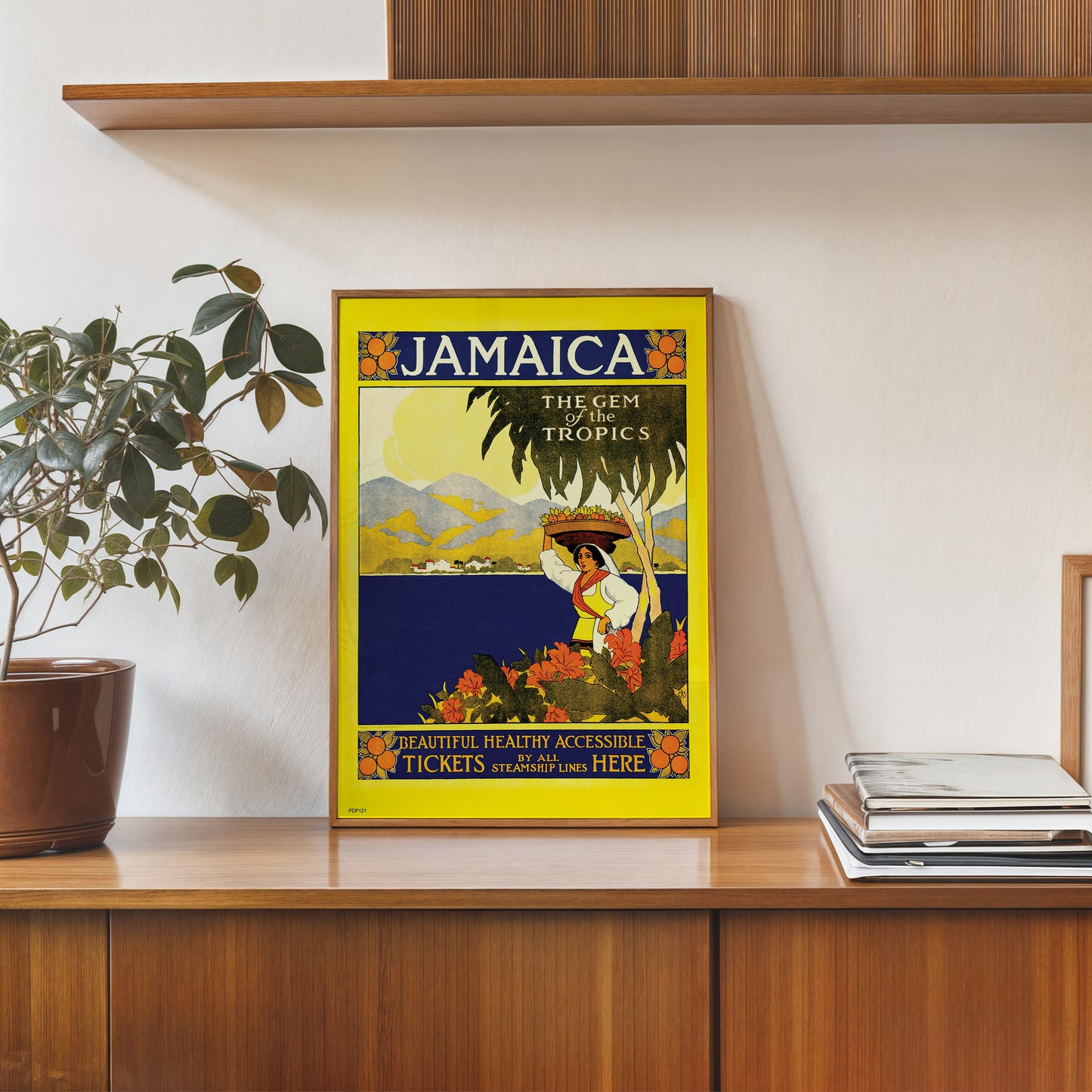 Visit Jamaica Tourisum 30x40cm Art Poster Print