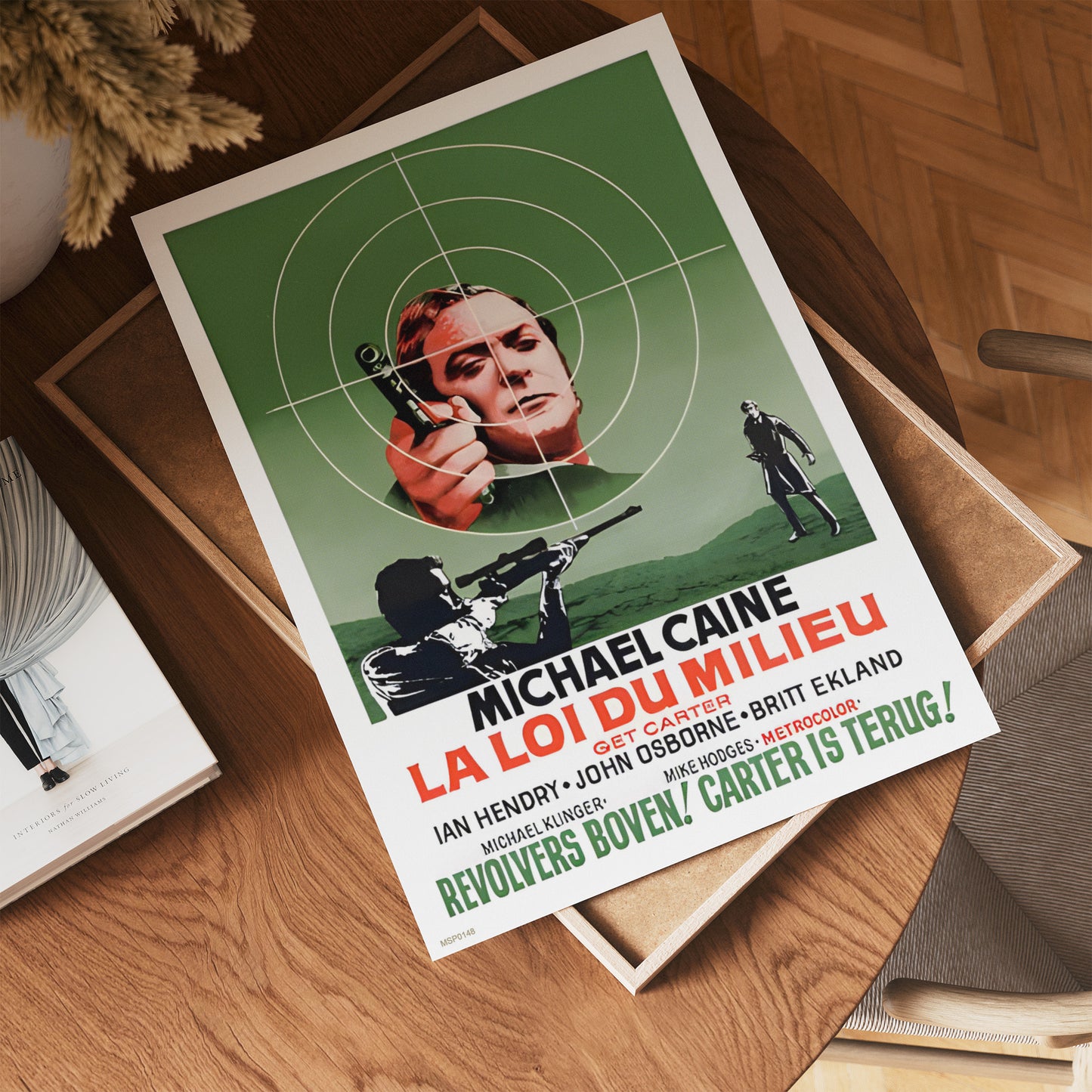 Get Carter Michael Caine Belgian Movie Film 30x40cm Art Print Poster