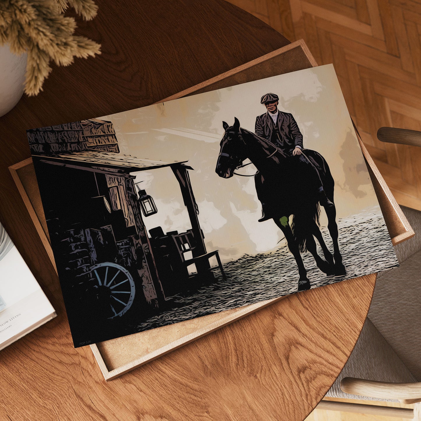 Peaky Blinders Horse Poster Art Print 30x40cm