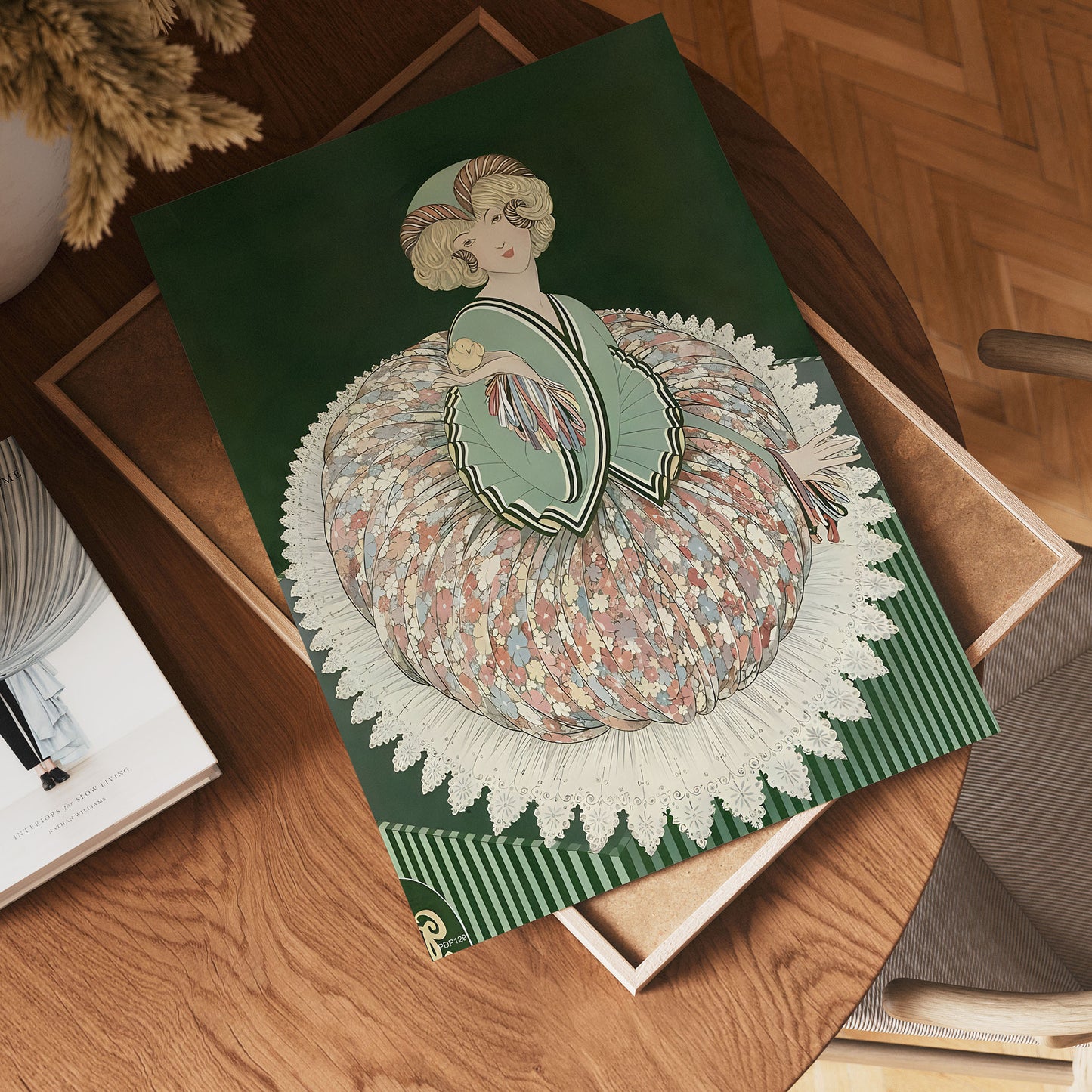 George Wolfe Plank Fashion Art Print featured on Vogue April 1916