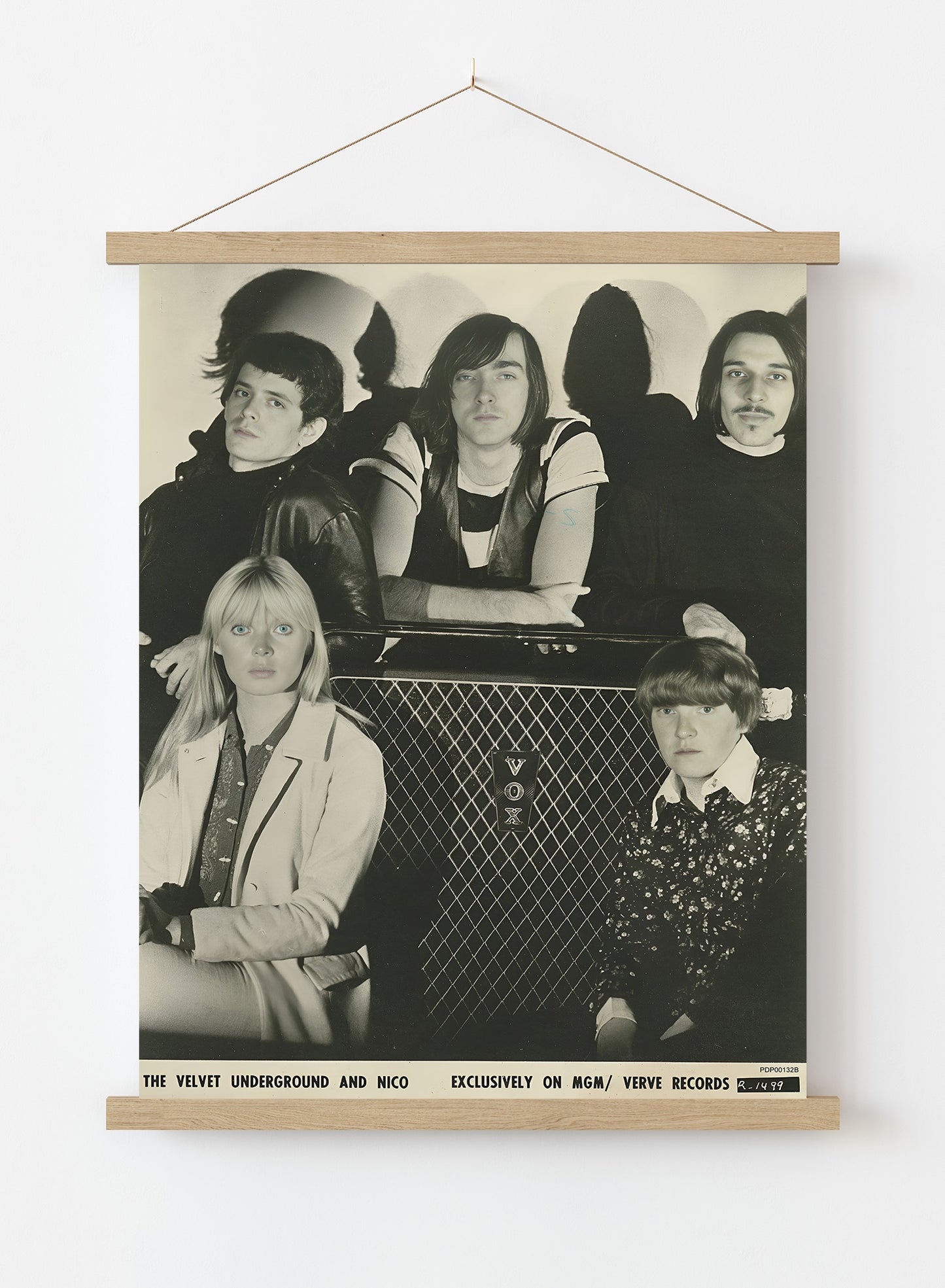 The Velvet Underground and Nico Advertisement Poster Art Print 30x40m Vintage Poster Wall Art Print Hanger