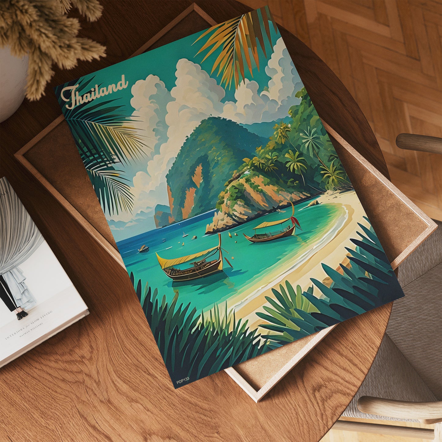 Thailand Travel Poster 30x40cm Art Print