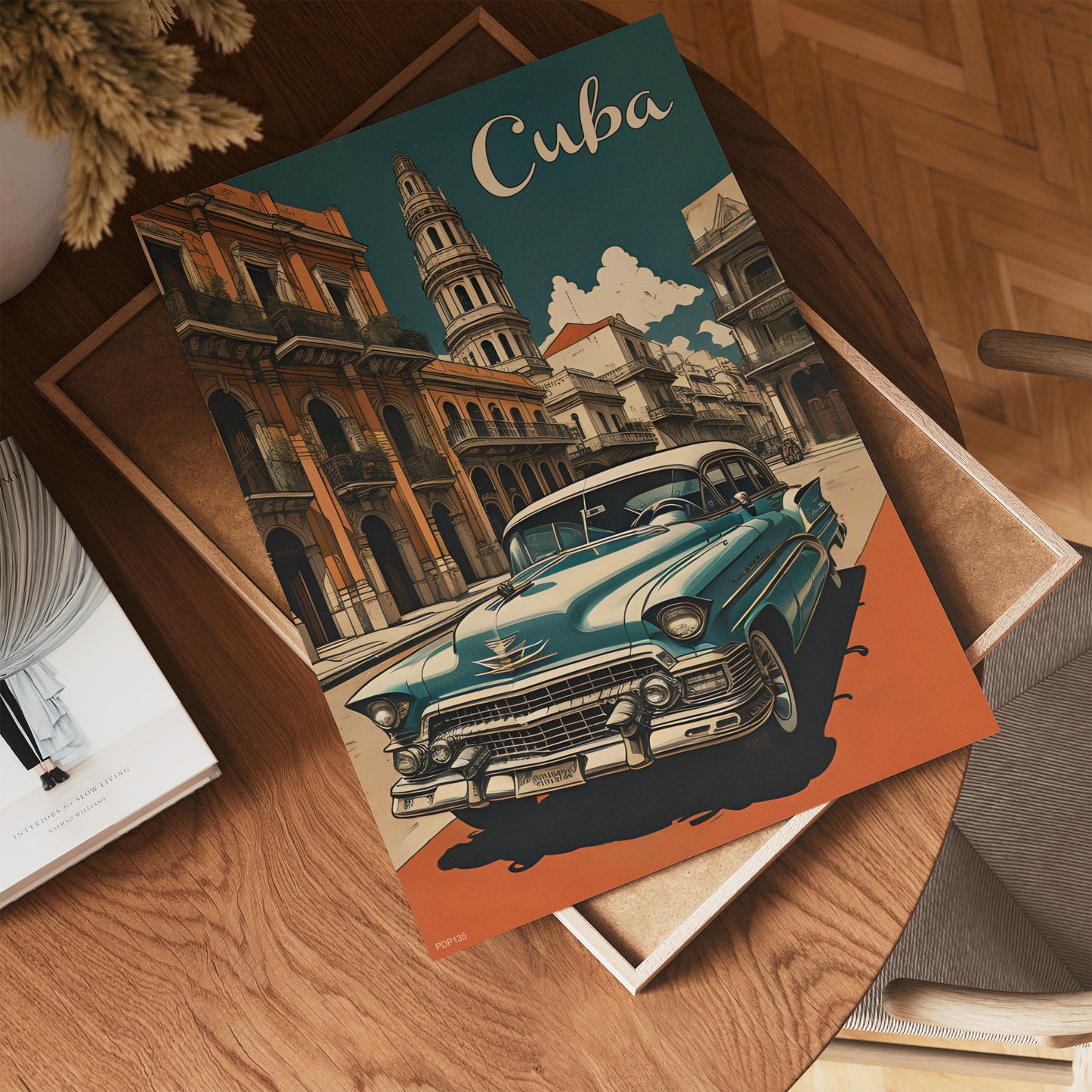 Cuba Travel Poster 30x40cm Art Print