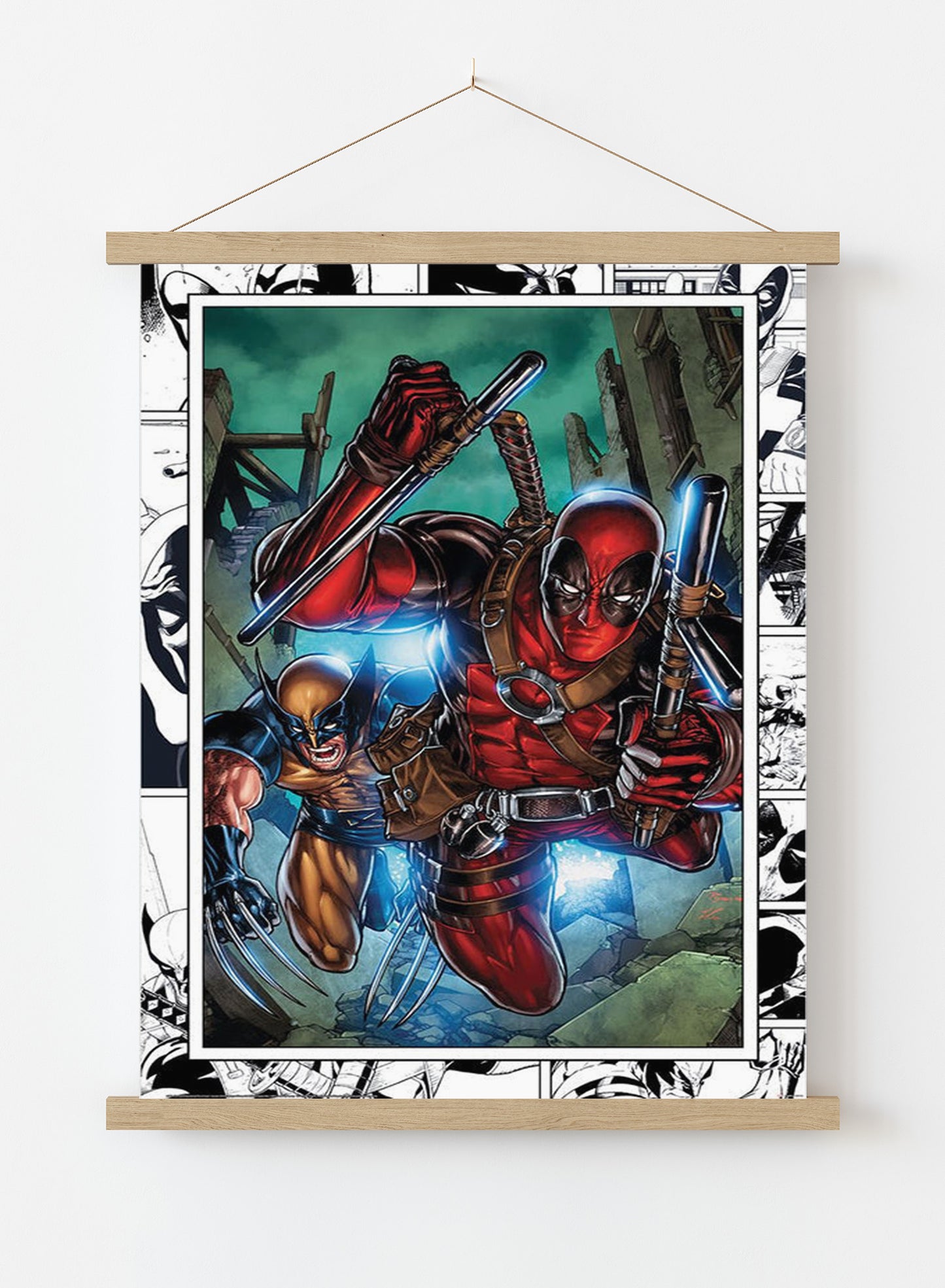 Marvel Comics (Wolverine & Deadpool) Maxi Poster 91.5x61cm