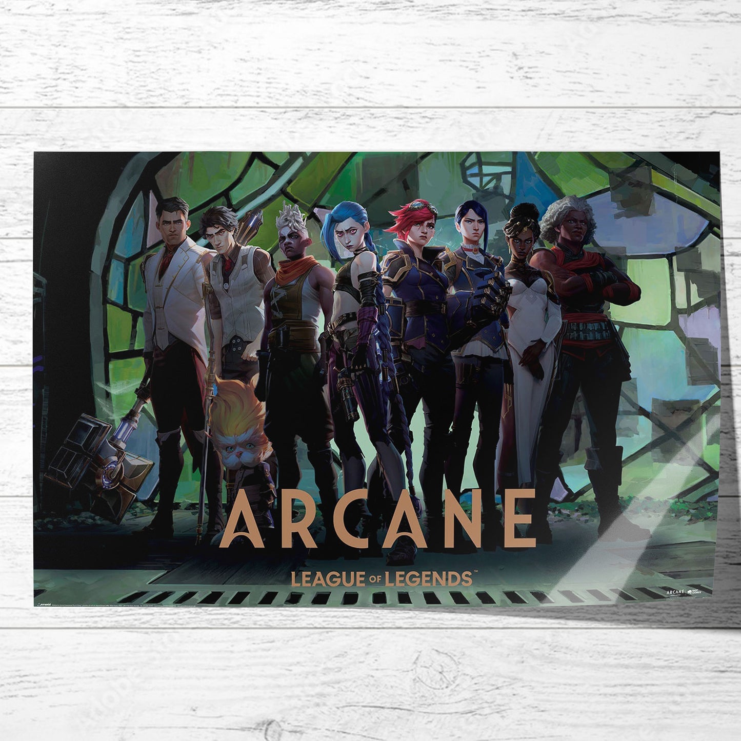Arcane (Characters In Zaun Arcade) Maxi Poster 61 x 91.5cm