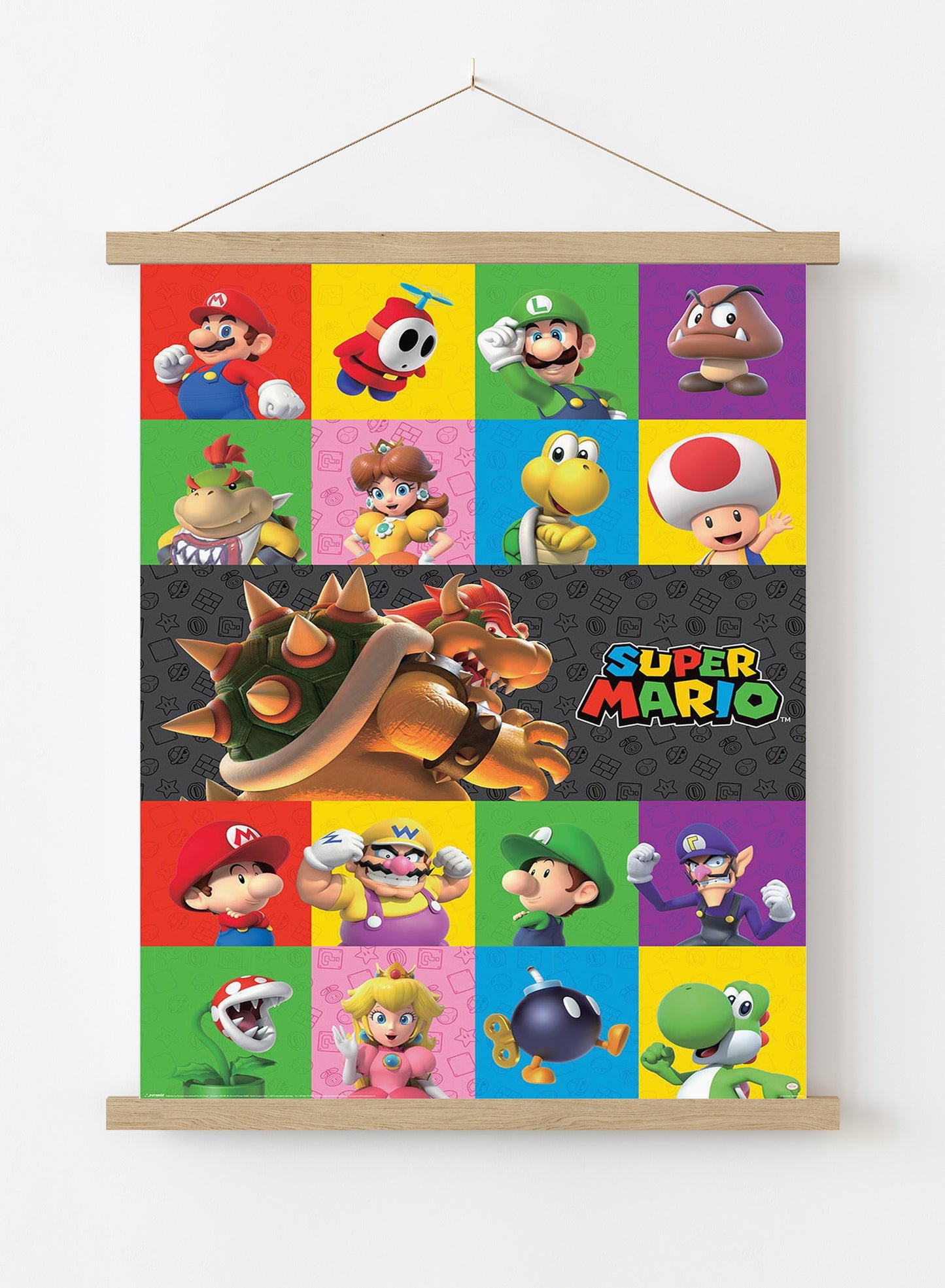 Super Mario Character Poster 61x91.5cm
