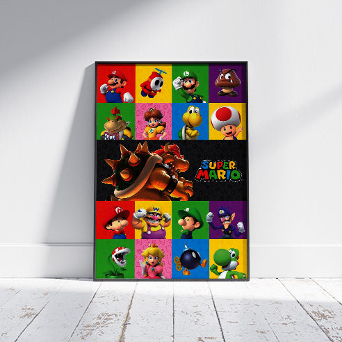 Super Mario Character Poster 61x91.5cm