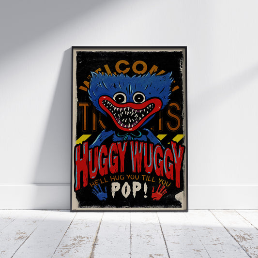 Poppy Play Time Huggy Wuggy Poster 61x91.5cm