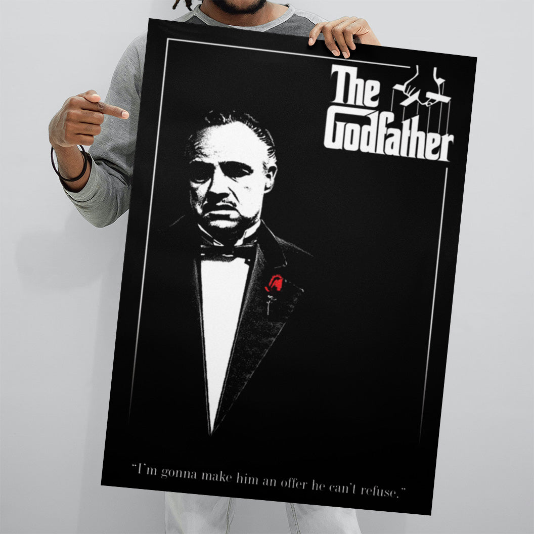 The Godfather (Red Rose) Poster 61x91.cm