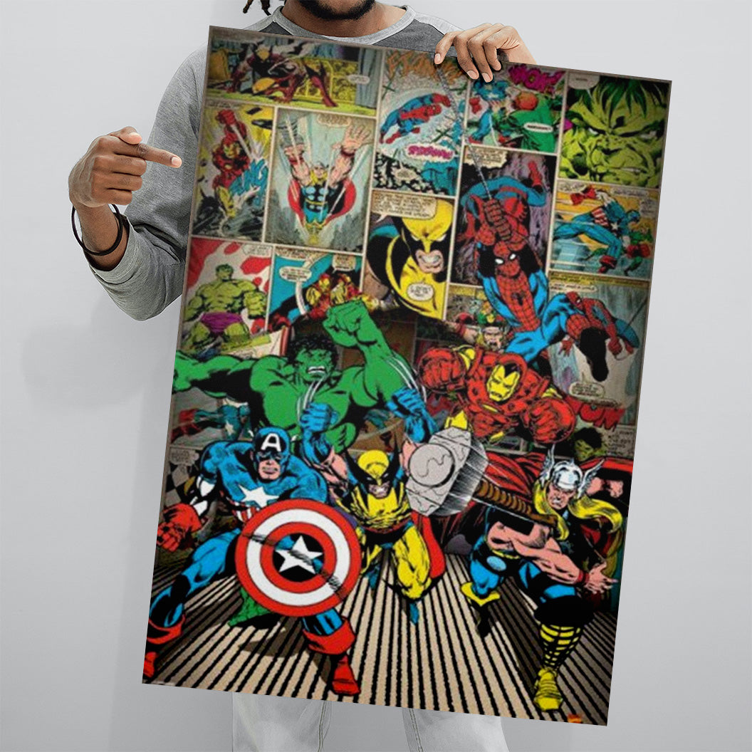 Marvel Montage Regular Poster (61x91.5cm)