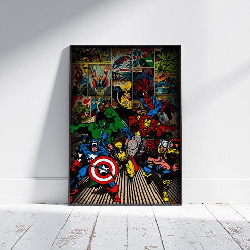 Marvel Montage Regular Poster (61x91.5cm)