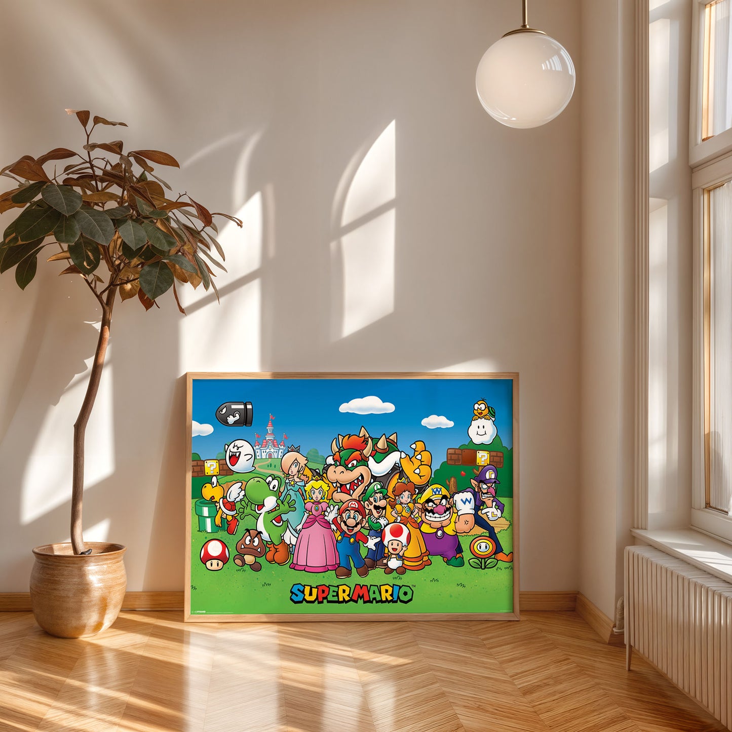 SUPER MARIO CHARACTERS Poster 61x91.5cm