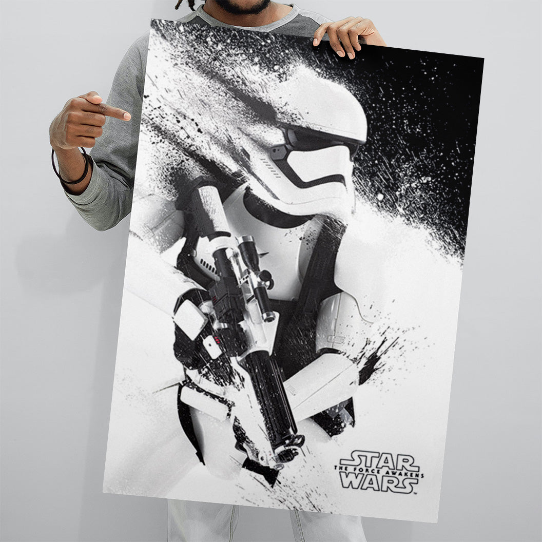 STAR WARS EPVII (STORMTROOPER PAINT) 61x91.5cm Poster