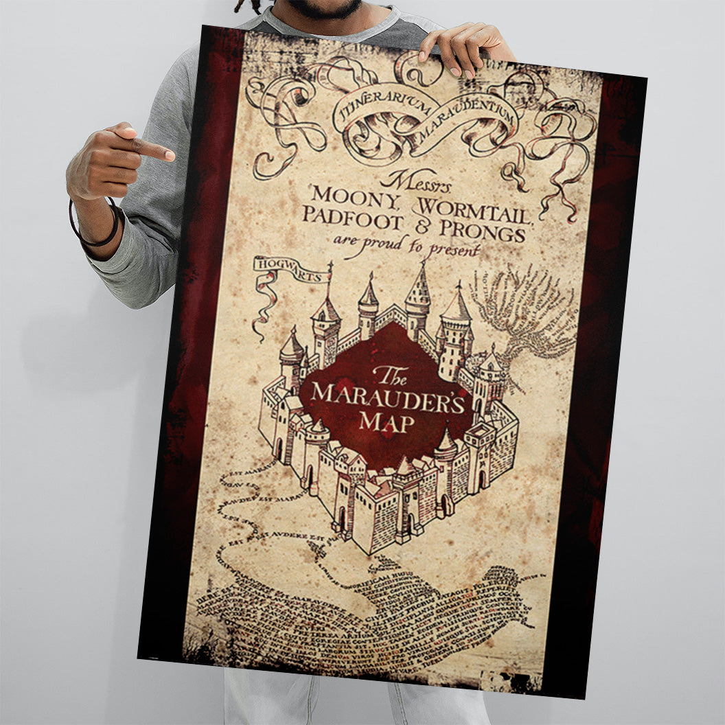 HARRY POTTER (THE MARAUDERS MAP) Poster 61x91.5cm