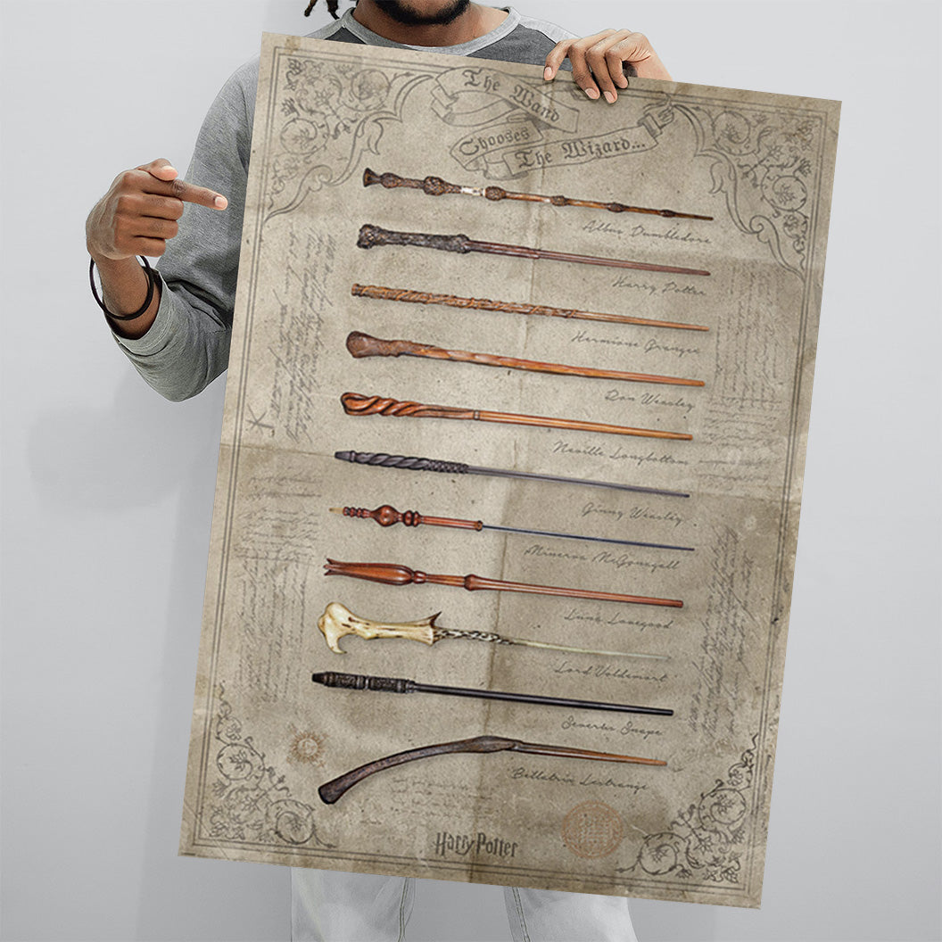 Harry Potter (The Wand) Poster 61x91.5cm