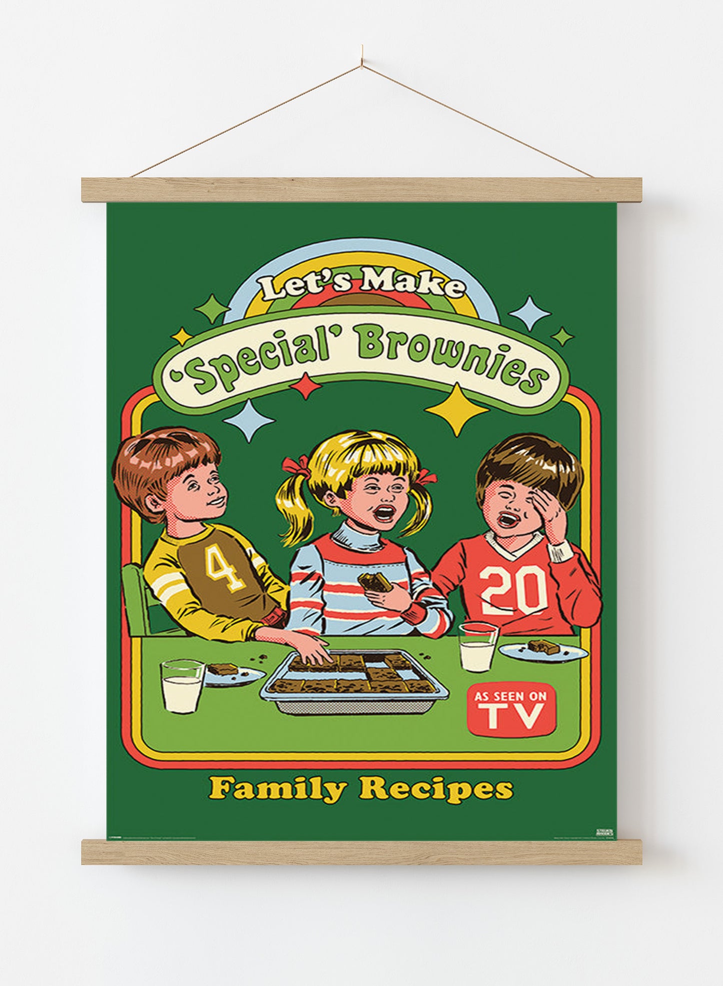 Special brownies by Steven Rhodes Poster 61x91.cm
