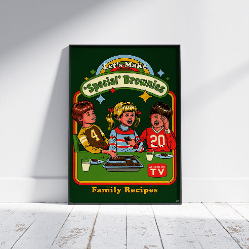 Special brownies by Steven Rhodes Poster 61x91.cm