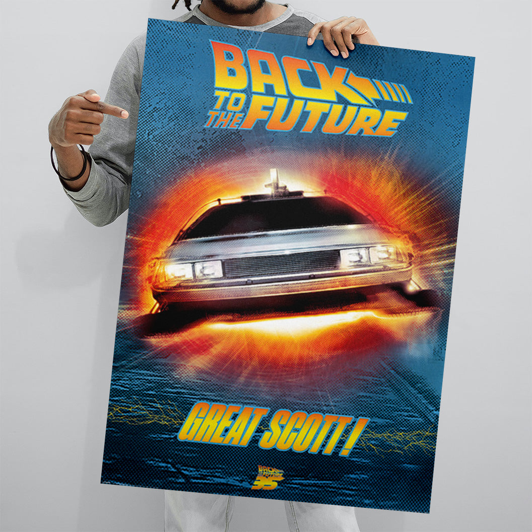 BACK TO THE FUTURE (GREAT SCOTT!) Poster  61x91.cm