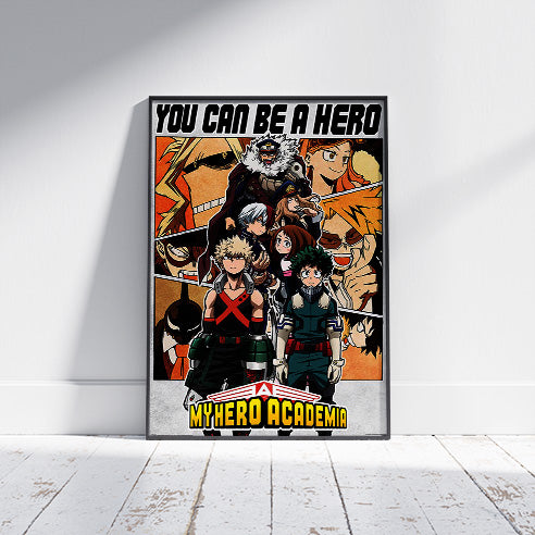 MY HERO ACADEMIA (BE A HERO) MAXI POSTER 61x91.cm