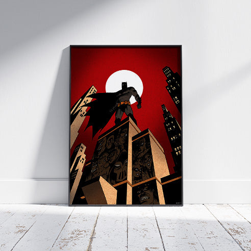 Batman (Villain Skyline) Poster 61x91.5cm