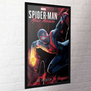 Spider-Man Miles Morales (Cybernetic Swing) Maxi Poste 61 x 91.5cm