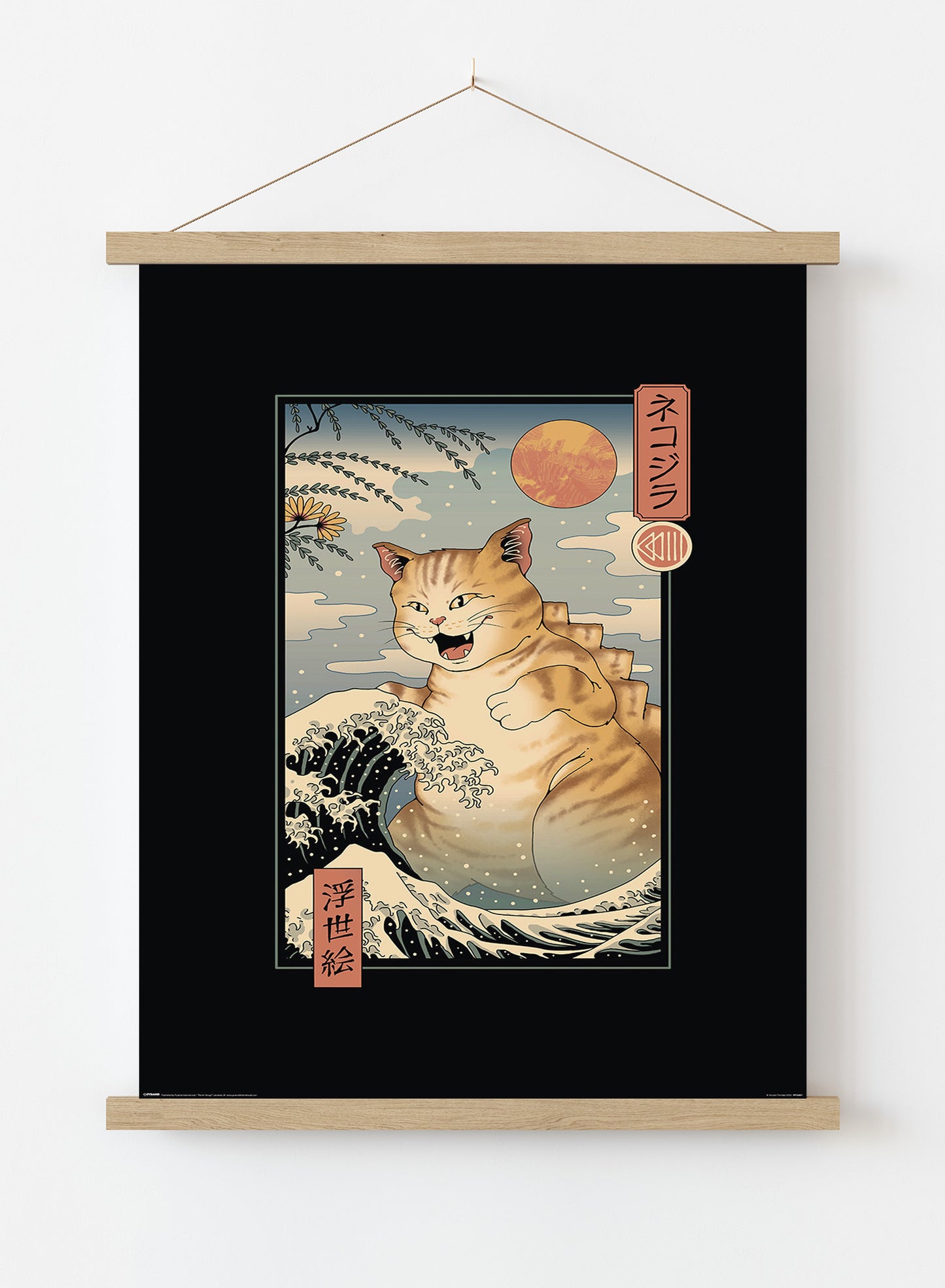 VINCENT TRINIDAD (CATZILLA UKIYOE) MAXI POSTER 61x91.cm