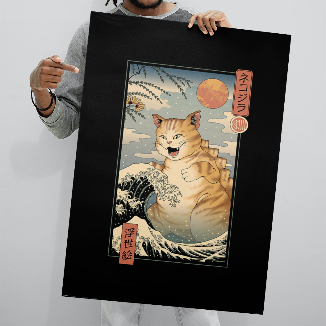 VINCENT TRINIDAD (CATZILLA UKIYOE) MAXI POSTER 61x91.cm