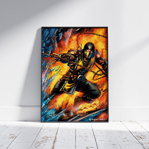 MORTAL KOMBAT (SCORPION) MAXI POSTER 61x91.cm