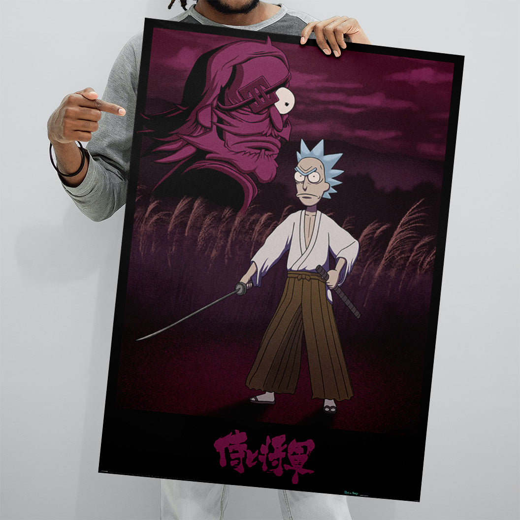 RICK AND MORTY (SAMURAI RICK) MAXI POSTER 61x91.cm