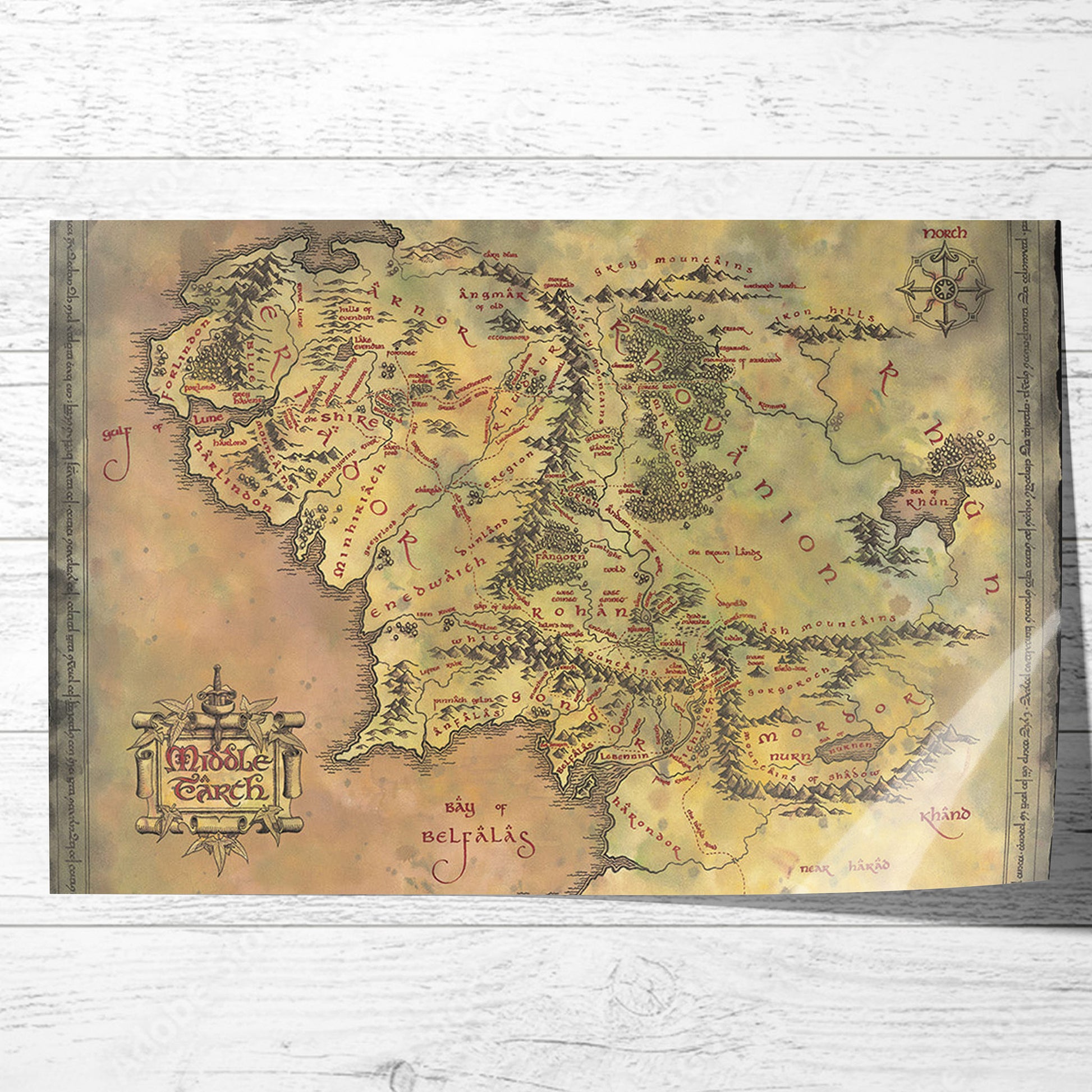 LORD OF THE RINGS (MIDDLE EARTH) MAXI POSTER 61x91.cm