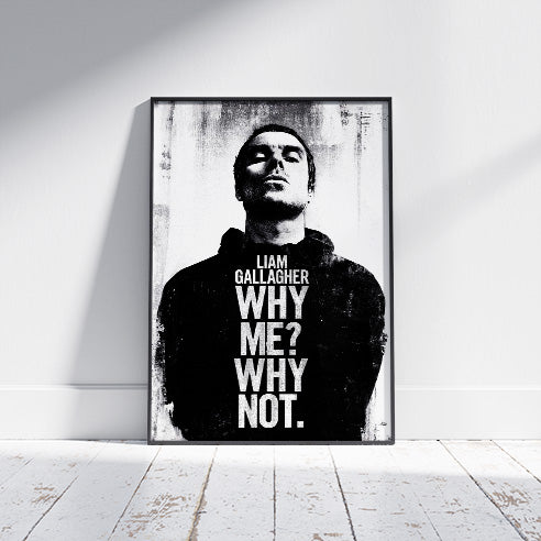 Oasis Liam Gallagher (Why Me Why Not) Maxi Poster 61x91.5cm