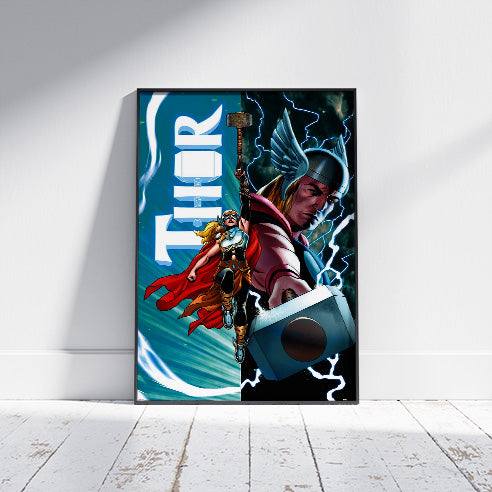 Thor (Thor Vs Female Thor) )61x91.5cm Poster