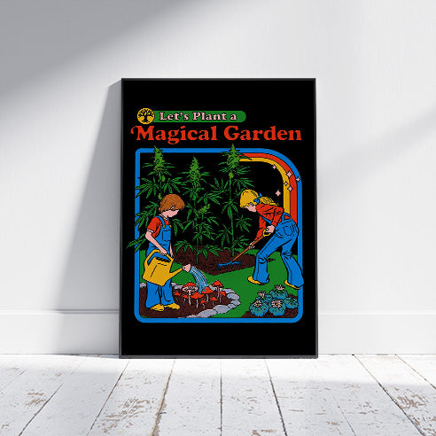 Steven Rhodes (Let's Plant A Magical Garden) Poster 61x91.cm