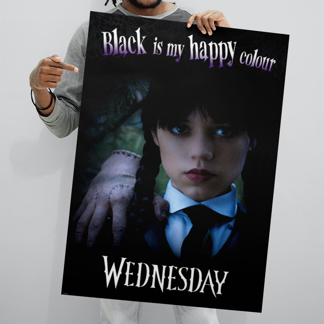 Wednesday (Happy Colour) poster 61 x 91.5cm