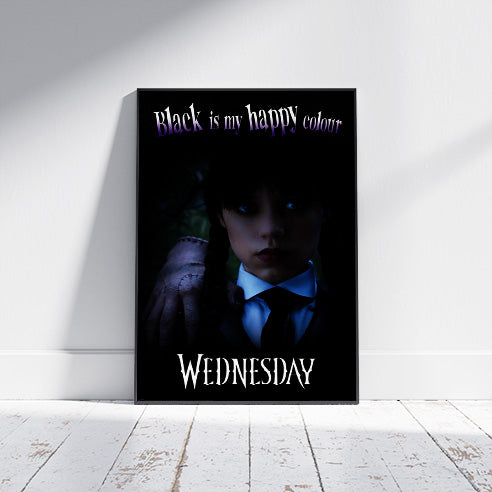 Wednesday (Happy Colour) poster 61 x 91.5cm